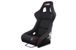 RRS Racing schwarzer Schalensitz + Befestigungen & Schiene